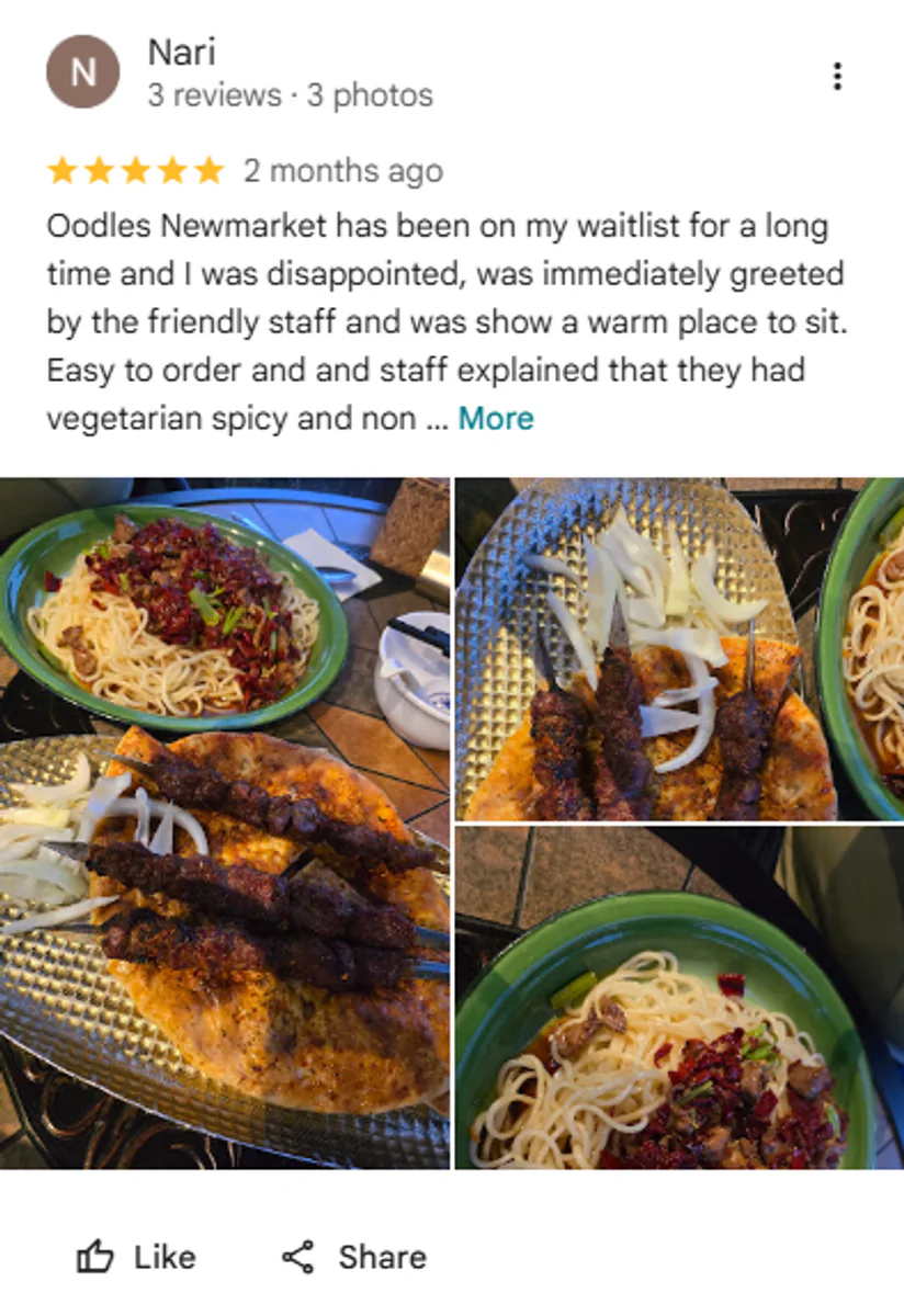 Oodles guest review 3